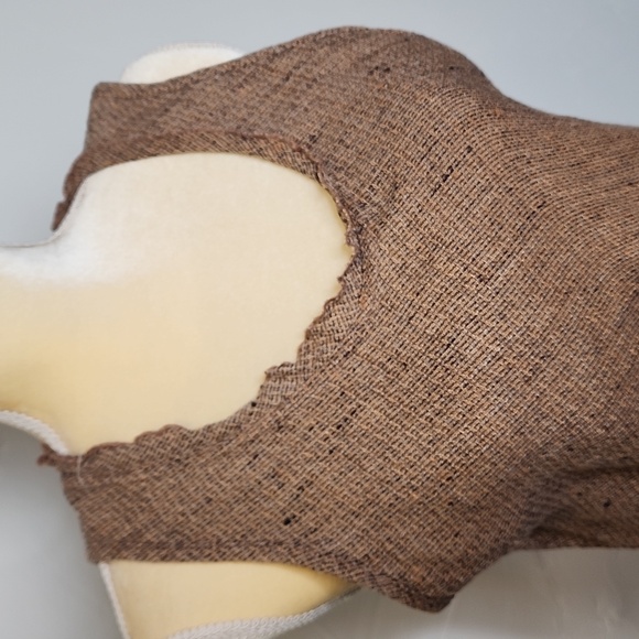 SIZE small FLAX brand LINEN sleeveless top.    A78 - Picture 2 of 9